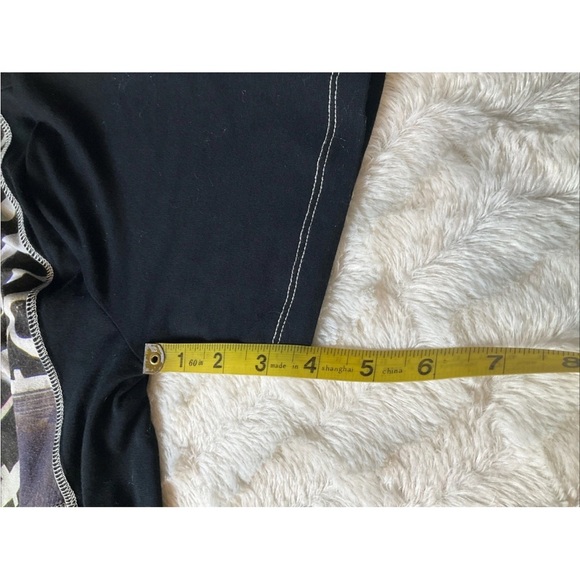 Simply Art Dolcezza Dress Womens Small Black White Art Graphic T Shirt Shift - Picture 10 of 10